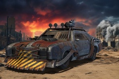 Poster-Design-CyberPunk-car-9985_09