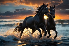 Screenpainting-Poster-Pferde-im-Wasser-9981_16